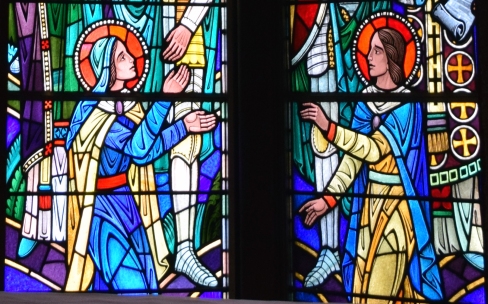 Te Deum laudamus: Mary and St. John